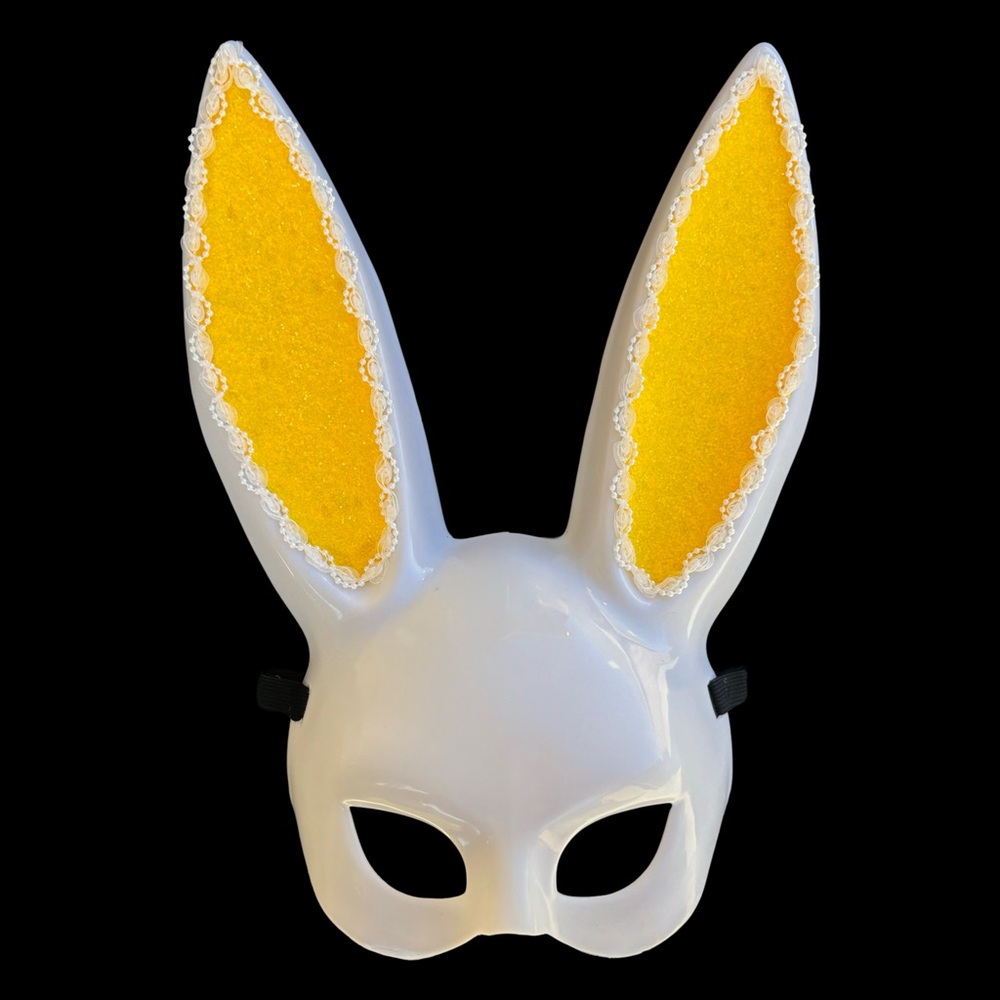 “Glow Bug Bunny” Adult Bunny Rabbit Face Mask